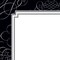 Great Papers! Black and Silver Scrolls Stationery Letterhead, Invitations and Announcements, Printer Friendly, 8.5"x11", 80 Pack